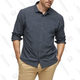 Gravity Long Sleeve Button Down | $74 | Devereux